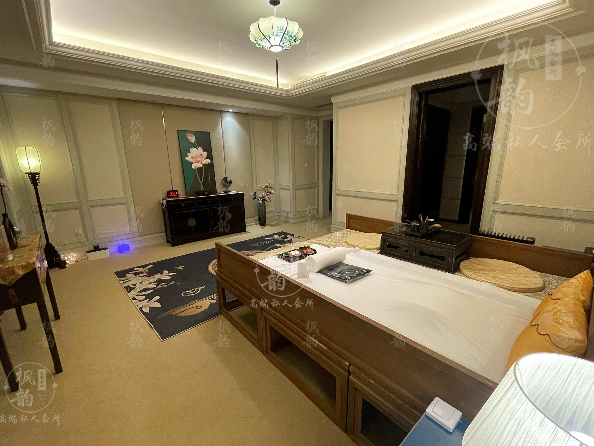 湛江天津渔阳鼓楼人气优选沐足会馆房间也很干净，舒适的spa体验